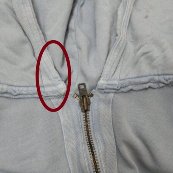 Free People Oversized Ribbed Sweatshirt Top Balloon Sleeve Slouchy M New 283628 - Picture 9 of 9